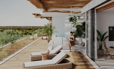 Penthouse con vista 360° a la Laguna de Bacalar – Xul-Ha