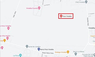 Lote central en venta en Pinar Vistalba
