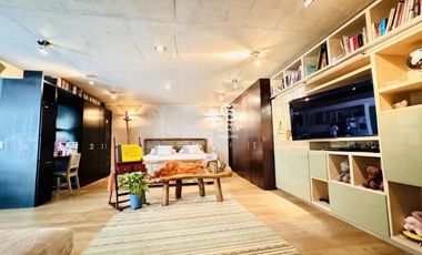 Loft amueblado con terraza privada en renta – Condesa