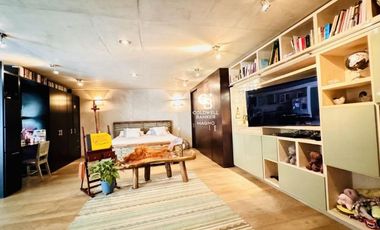 Loft amueblado con terraza privada en renta – Condesa