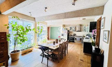 Loft amueblado con terraza privada en renta – Condesa