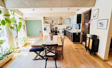Loft amueblado con terraza privada en renta – Condesa