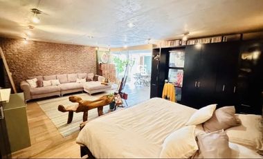 Loft amueblado con terraza privada en renta – Condesa