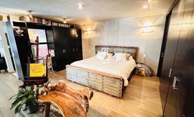 Loft amueblado con terraza privada en renta – Condesa