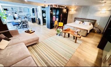 Loft amueblado con terraza privada en renta – Condesa