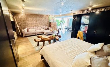 Loft amueblado con terraza privada en renta – Condesa