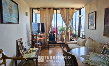 DEPTO. CON VISTA AL MAR EN RECREO / 2D+2B, 2 ESTAC. Y BODEGA