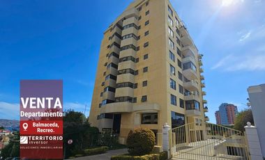 DEPTO. CON VISTA AL MAR EN RECREO / 2D+2B, 2 ESTAC. Y BODEGA