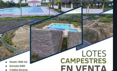 Terrenos en Venta Puerto Cayo - Manta con financiamiento dir