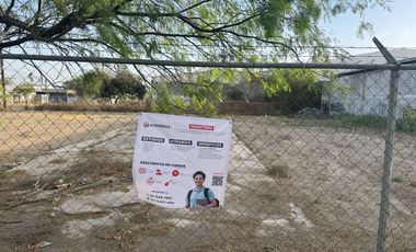 Terreno Plnao en Esquina en Escobedo