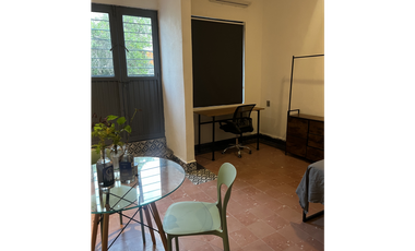 Loft equipado y amueblado a una cuadra de la Macroplaza, Mty Centro