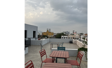 Loft equipado y amueblado a una cuadra de la Macroplaza, Mty Centro