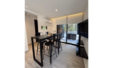 Moderno departamento en pinamar con piscina y cochera