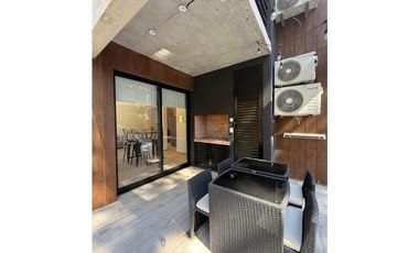 Moderno departamento en pinamar con piscina y cochera