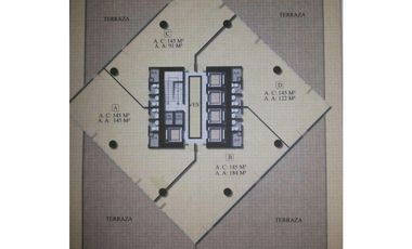 CALLE 50 / REVOLUTION F&F TOWER / MEZZANINE / TERRAZA / 1,122M