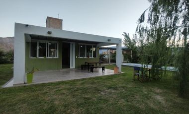 VENTA VILLA TACU- 2 CABAÑAS CON PILETAS- EQUIPADAS