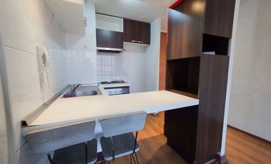 Arriendo Depto. 2D/1B + Est y Bod - Santiago