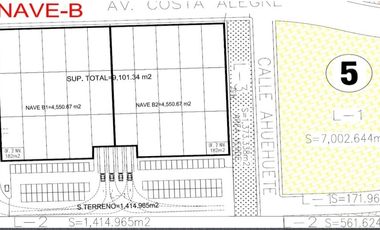 BTS 102,257 SF  TIJUANA REAL DEL ROSARITO II nave en renta GCDIR  LR 271022