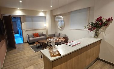 Departamento 2 recamaras 75m2 exterior con balcon en San Rafael