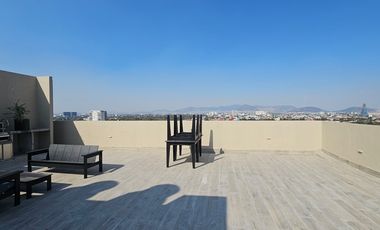 Departamento 2 recamaras 75m2 exterior con balcon en San Rafael