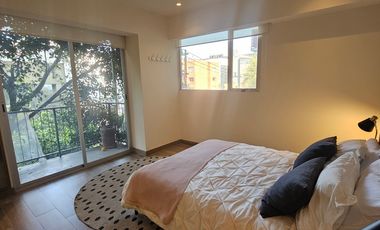 Departamento 2 recamaras 75m2 exterior con balcon en San Rafael