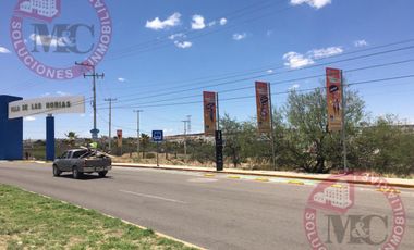 Terreno comercial en Renta, al Oriente, zona de crecimiento, alto flujo.