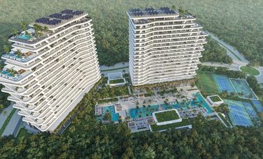 Departamento en Venta en Cancún, Nautica Residences, Frenta a la Laguna Nichupté