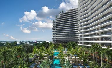 Departamento en Venta en Cancún, Nautica Residences, Frenta a la Laguna Nichupté