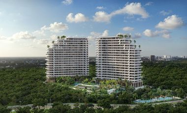 Departamento en Venta en Cancún, Nautica Residences, Frenta a la Laguna Nichupté