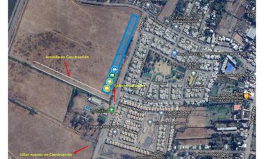 Para Inversión Inmobiliaria en Rengo queda tan solo 1 Sitio Urbano de 400 m2 en Sector Comercial con crecimiento exponencial