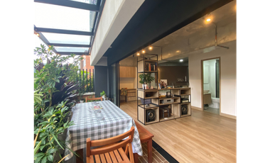 APARTAESTUDIO CON TERRAZA EN RENTA EN EL RETIRO