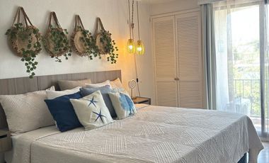 Estudio en renta Plaza Marina, Puerto Vallarta, Amueblado, Coto con alberca