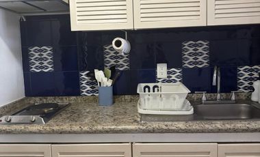 Estudio en renta Plaza Marina, Puerto Vallarta, Amueblado, Coto con alberca