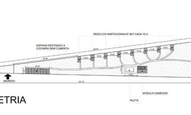 Venta de Terreno c/ Proyecto de Eco Boxes-Cacheuta