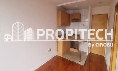 DEPARTAMENTO BARRIO EL LLANO SAN MIGUEL, 43M2, 1 DORMITORIO, 1 BAÑO, ESTACIONAMIENTO, BODEGA , PISO 14 METRO EL LLANO.