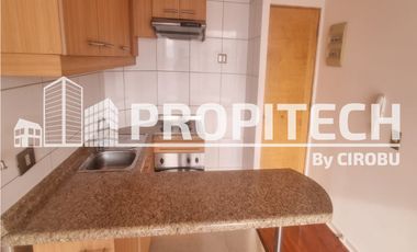 DEPARTAMENTO BARRIO EL LLANO SAN MIGUEL, 43M2, 1 DORMITORIO, 1 BAÑO, ESTACIONAMIENTO, BODEGA , PISO 14 METRO EL LLANO.