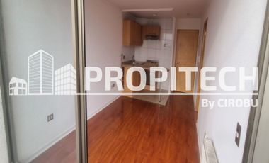 DEPARTAMENTO BARRIO EL LLANO SAN MIGUEL, 43M2, 1 DORMITORIO, 1 BAÑO, ESTACIONAMIENTO, BODEGA , PISO 14 METRO EL LLANO.