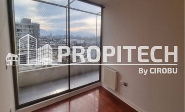 DEPARTAMENTO BARRIO EL LLANO SAN MIGUEL, 43M2, 1 DORMITORIO, 1 BAÑO, ESTACIONAMIENTO, BODEGA , PISO 14 METRO EL LLANO.