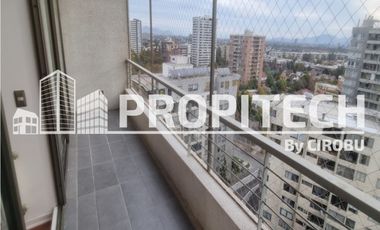 DEPARTAMENTO BARRIO EL LLANO SAN MIGUEL, 43M2, 1 DORMITORIO, 1 BAÑO, ESTACIONAMIENTO, BODEGA , PISO 14 METRO EL LLANO.