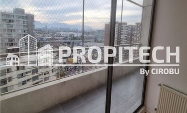 DEPARTAMENTO BARRIO EL LLANO SAN MIGUEL, 43M2, 1 DORMITORIO, 1 BAÑO, ESTACIONAMIENTO, BODEGA , PISO 14 METRO EL LLANO.