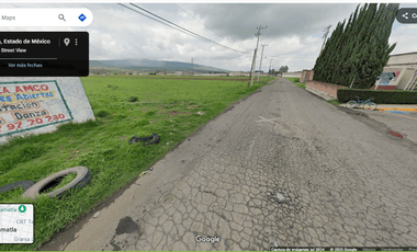 Terreno frente a gasolina