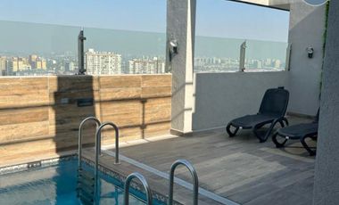 Arriendo Moderno Departamento, 2 dormitorios 1 baño, Ñuñoa.