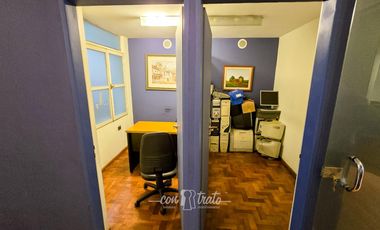 Oficina 120 m2 frente del Patio Olmos! 6 box individ. 2 oficinas exclusivas y 1 sala de reunión