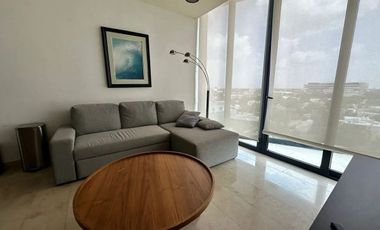 Departamento en Nia Towers dos habitaciones, con alberca y totalmente amueblado.