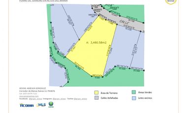 GANGA! Se Vende amplio terreno en la Rioca