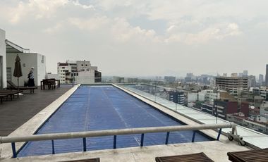Renta departamento con terraza en Avatar Lomas de Chapultepec