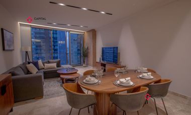 Departamento de lujo Amueblado en renta en andares torre Legacy
