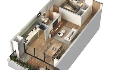 Depto en Venta 33 E/ 7 y 8 - La Plata
