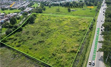 LOTE DESARROLLO COMERCIAL TIPO STRIP MALL O BODEGAS VIA PANAMERICANA