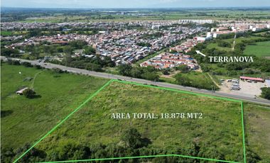 LOTE DESARROLLO COMERCIAL TIPO STRIP MALL O BODEGAS VIA PANAMERICANA